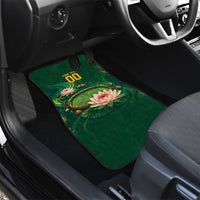 Custom Women’s Cricket Guyana Floral Series Car Mats Victoria Amazonica Giant Water Lily