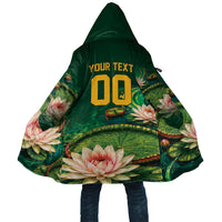 Custom Women’s Cricket Guyana Floral Series Cloak Victoria Amazonica Giant Water Lily