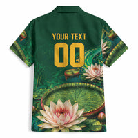 Custom Women’s Cricket Guyana Floral Series Hawaiian Shirt Victoria Amazonica Giant Water Lily