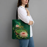 Custom Women’s Cricket Guyana Floral Series Tote Bag Victoria Amazonica Giant Water Lily