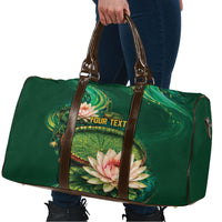 Custom Women’s Cricket Guyana Floral Series Travel Bag Victoria Amazonica Giant Water Lily