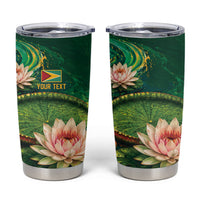 Custom Women’s Cricket Guyana Floral Series Tumbler Cup Victoria Amazonica Giant Water Lily