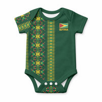 Custom Women’s Cricket Guyana Floral Series Baby Onesie Rainforest Floral Geometry Motif