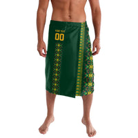 Custom Women’s Cricket Guyana Floral Series Lavalava Rainforest Floral Geometry Motif