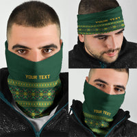 Custom Women’s Cricket Guyana Floral Series Neck Gaiter Rainforest Floral Geometry Motif