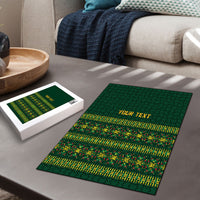 Custom Women’s Cricket Guyana Floral Series Puzzle Rainforest Floral Geometry Motif