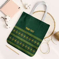 Custom Women’s Cricket Guyana Floral Series Tote Bag Rainforest Floral Geometry Motif