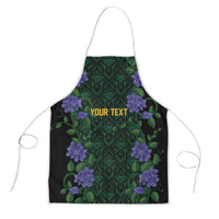 Custom Women’s Cricket Jamaica Floral Series Apron Lignum Vitae Hummingbirds Geometric Ethnic