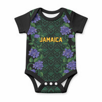 Custom Women’s Cricket Jamaica Floral Series Baby Onesie Lignum Vitae Hummingbirds Geometric Ethnic