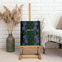 Custom Women’s Cricket Jamaica Floral Series Canvas Wall Art Lignum Vitae Hummingbirds Geometric Ethnic