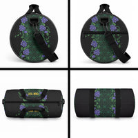 Custom Women’s Cricket Jamaica Floral Series Duffle Bag Lignum Vitae Hummingbirds Geometric Ethnic