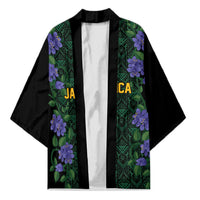 Custom Women’s Cricket Jamaica Floral Series Kimono Lignum Vitae Hummingbirds Geometric Ethnic