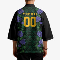 Custom Women’s Cricket Jamaica Floral Series Kimono Lignum Vitae Hummingbirds Geometric Ethnic
