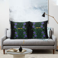 Custom Women’s Cricket Jamaica Floral Series Pillow Cover Lignum Vitae Hummingbirds Geometric Ethnic