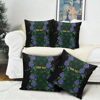 Custom Women’s Cricket Jamaica Floral Series Pillow Cover Lignum Vitae Hummingbirds Geometric Ethnic