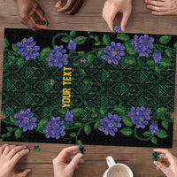 Custom Women’s Cricket Jamaica Floral Series Puzzle Lignum Vitae Hummingbirds Geometric Ethnic