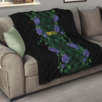 Custom Women’s Cricket Jamaica Floral Series Quilt Lignum Vitae Hummingbirds Geometric Ethnic