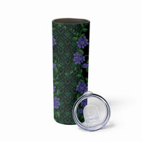 Custom Women’s Cricket Jamaica Floral Series Skinny Tumbler Lignum Vitae Hummingbirds Geometric Ethnic