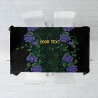 Custom Women’s Cricket Jamaica Floral Series Tablecloth Lignum Vitae Hummingbirds Geometric Ethnic