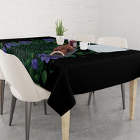 Custom Women’s Cricket Jamaica Floral Series Tablecloth Lignum Vitae Hummingbirds Geometric Ethnic