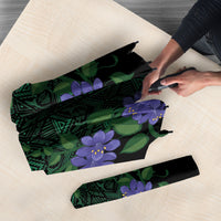 Custom Women’s Cricket Jamaica Floral Series Umbrella Lignum Vitae Hummingbirds Geometric Ethnic
