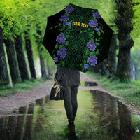 Custom Women’s Cricket Jamaica Floral Series Umbrella Lignum Vitae Hummingbirds Geometric Ethnic