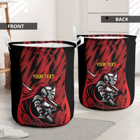 Custom Women’s Cricket Trinidad and Tobago Laundry Basket Caribbean Woman Knight