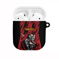 Custom Women’s Cricket Trinidad and Tobago AirPods Case Caribbean Woman Knight