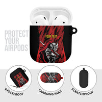 Custom Women’s Cricket Trinidad and Tobago AirPods Case Caribbean Woman Knight