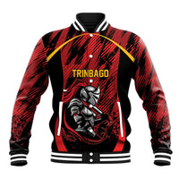 Custom Women’s Cricket Trinidad and Tobago Baseball Jacket Caribbean Woman Knight