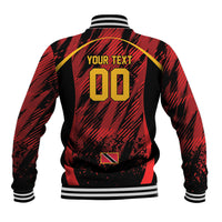 Custom Women’s Cricket Trinidad and Tobago Baseball Jacket Caribbean Woman Knight