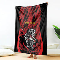 Custom Women’s Cricket Trinidad and Tobago Blanket Caribbean Woman Knight