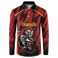 Custom Women’s Cricket Trinidad and Tobago Button Sweatshirt Caribbean Woman Knight