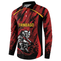 Custom Women’s Cricket Trinidad and Tobago Button Sweatshirt Caribbean Woman Knight