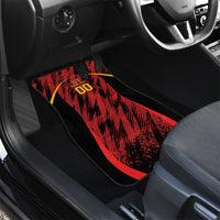 Custom Women’s Cricket Trinidad and Tobago Car Mats Caribbean Woman Knight
