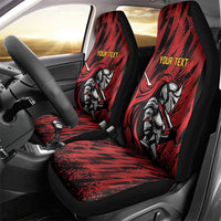 Custom Women’s Cricket Trinidad and Tobago Car Seat Cover Caribbean Woman Knight