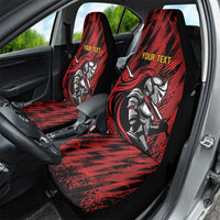 Custom Women’s Cricket Trinidad and Tobago Car Seat Cover Caribbean Woman Knight