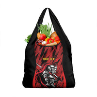 Custom Women’s Cricket Trinidad and Tobago Grocery Bag Caribbean Woman Knight