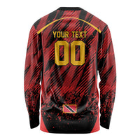 Custom Women’s Cricket Trinidad and Tobago Long Sleeve Shirt Caribbean Woman Knight