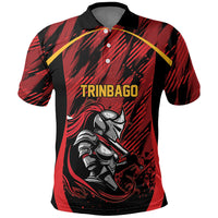 Custom Women’s Cricket Trinidad and Tobago Polo Shirt Caribbean Woman Knight