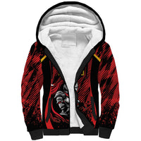 Custom Women’s Cricket Trinidad and Tobago Sherpa Hoodie Caribbean Woman Knight