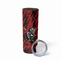 Custom Women’s Cricket Trinidad and Tobago Skinny Tumbler Caribbean Woman Knight