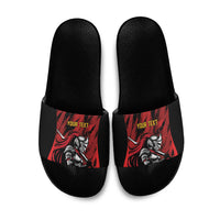 Custom Women’s Cricket Trinidad and Tobago Slide Sandals Caribbean Woman Knight