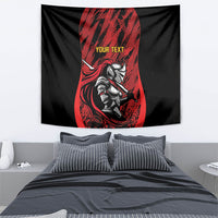 Custom Women’s Cricket Trinidad and Tobago Tapestry Caribbean Woman Knight