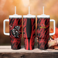 Custom Women’s Cricket Trinidad and Tobago Tumbler With Handle Caribbean Woman Knight
