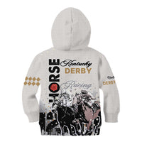 Kentucky Horse Racing Kid Hoodie 151st Anniversary The Run For The Roses LT9