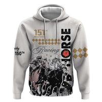 Personalised Kentucky Horse Racing Hoodie 151st Anniversary The Run For The Roses LT9