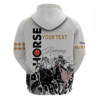 Personalised Kentucky Horse Racing Hoodie 151st Anniversary The Run For The Roses LT9