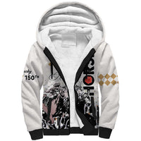 Personalised Kentucky Horse Racing Sherpa Hoodie 151st Anniversary The Run For The Roses LT9