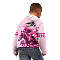 Kentucky Horse Racing Kid Hoodie 151st Anniversary Sporting Art Pink Version LT9